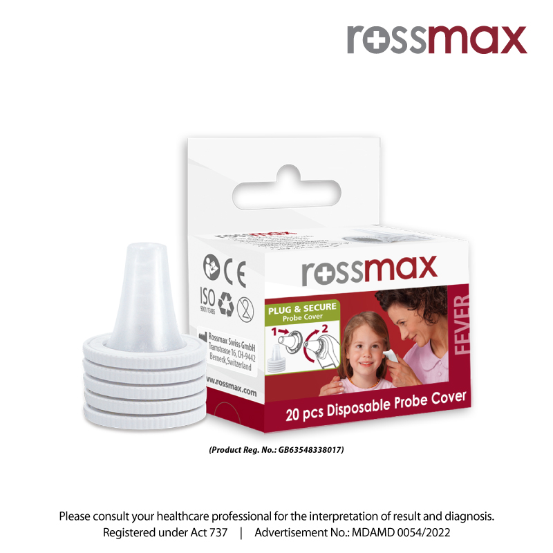 ROSSMAX PROBE COVER FOR INFRARED EAR THERMOMETER - MODEL RA600/RA600Q