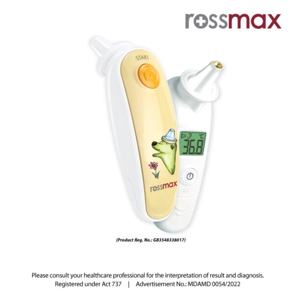 Thermomètre tympanique infrarouge Rossmax