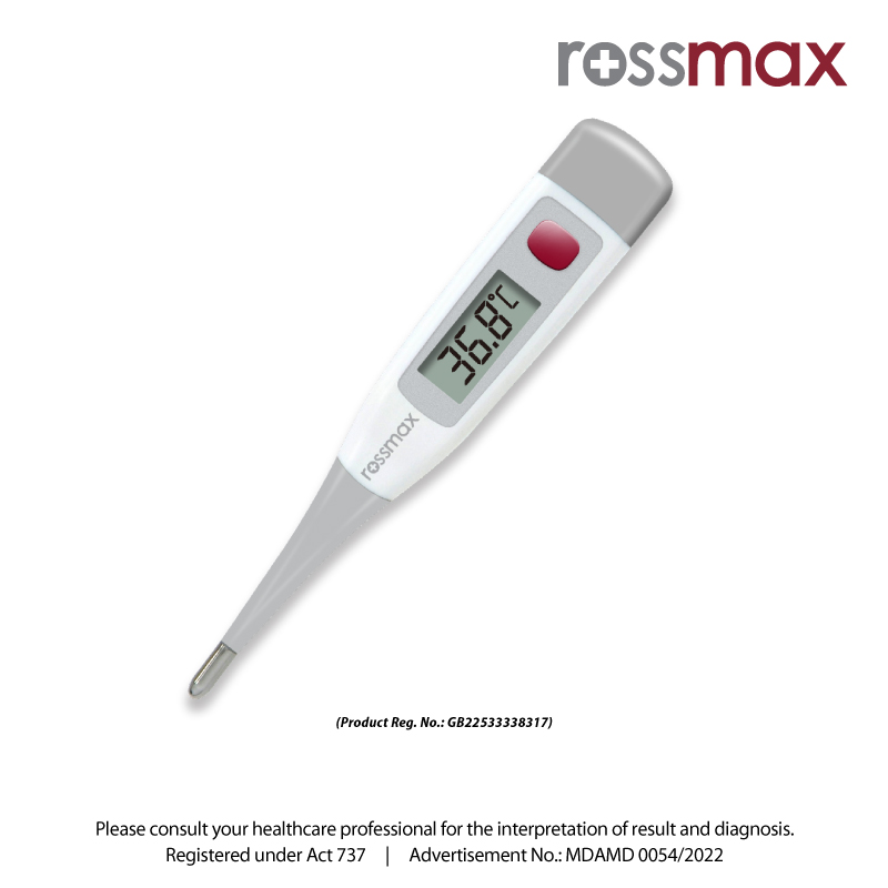 ROSSMAX FLEXIBLE PENCIL THERMOMETER - MODEL TG380 - (HOME USE)