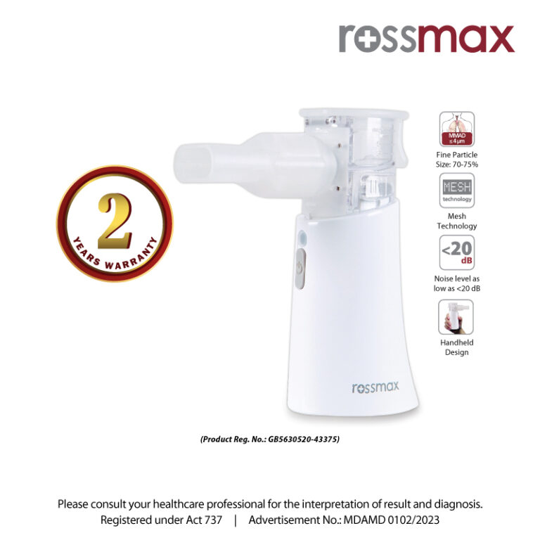 ROSSMAX 3IN1 RESPIRATORY SOLUTION NEBULIZER – MODEL NK1000 ...